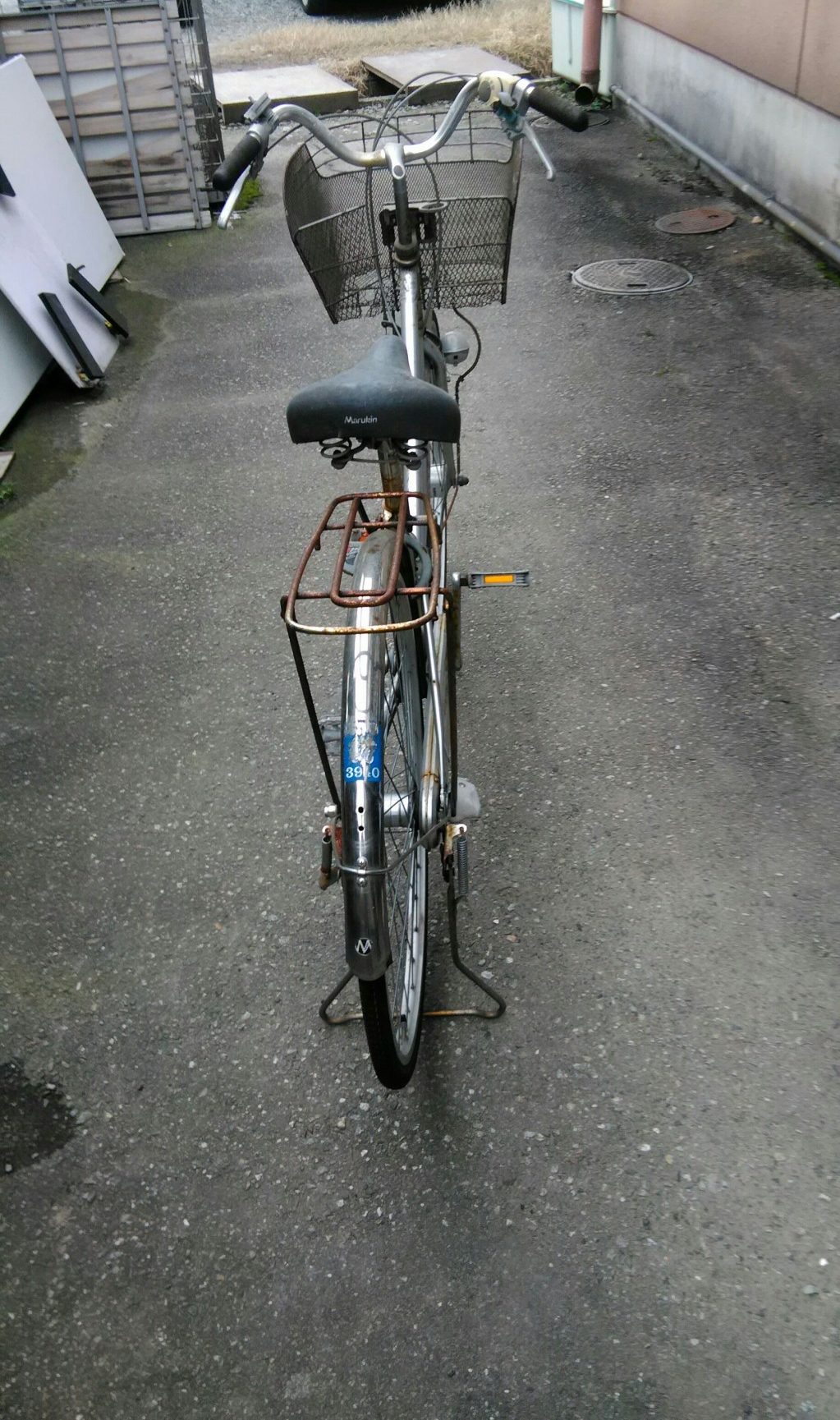 【富山市】自転車１台の回収・処分　お客様の声