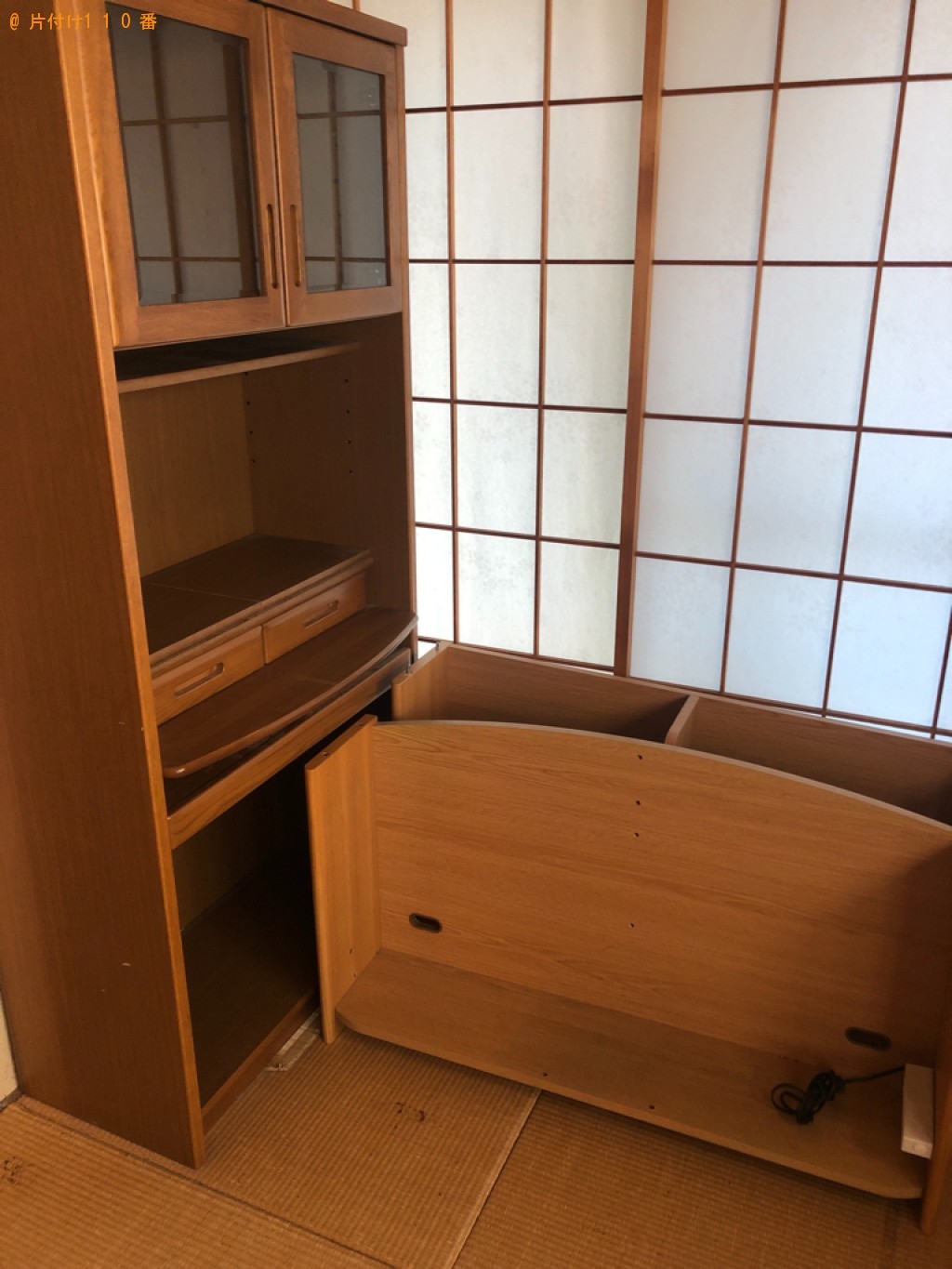 【尾張旭市】こたつ、PCデスク、メタルラック等の回収・処分ご依頼