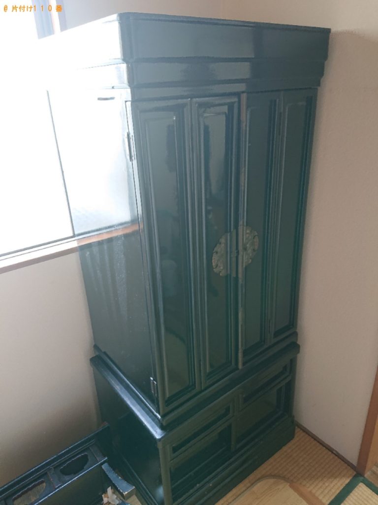 【高岡市】遺品整理で仏壇の回収・処分ご依頼 お客様の声