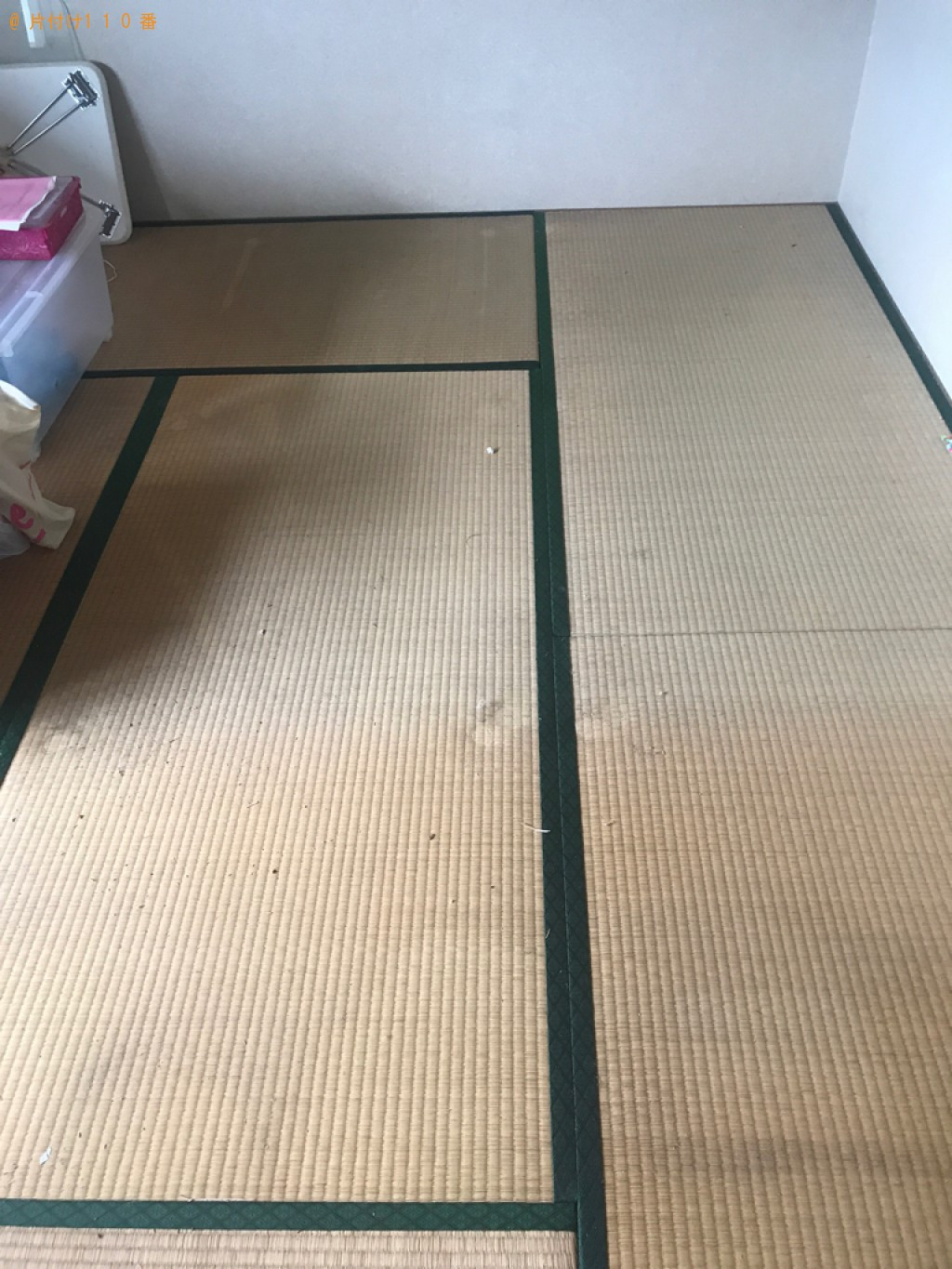 【砺波市】マットレス付きシングルベッド、タンスの回収・処分ご依頼