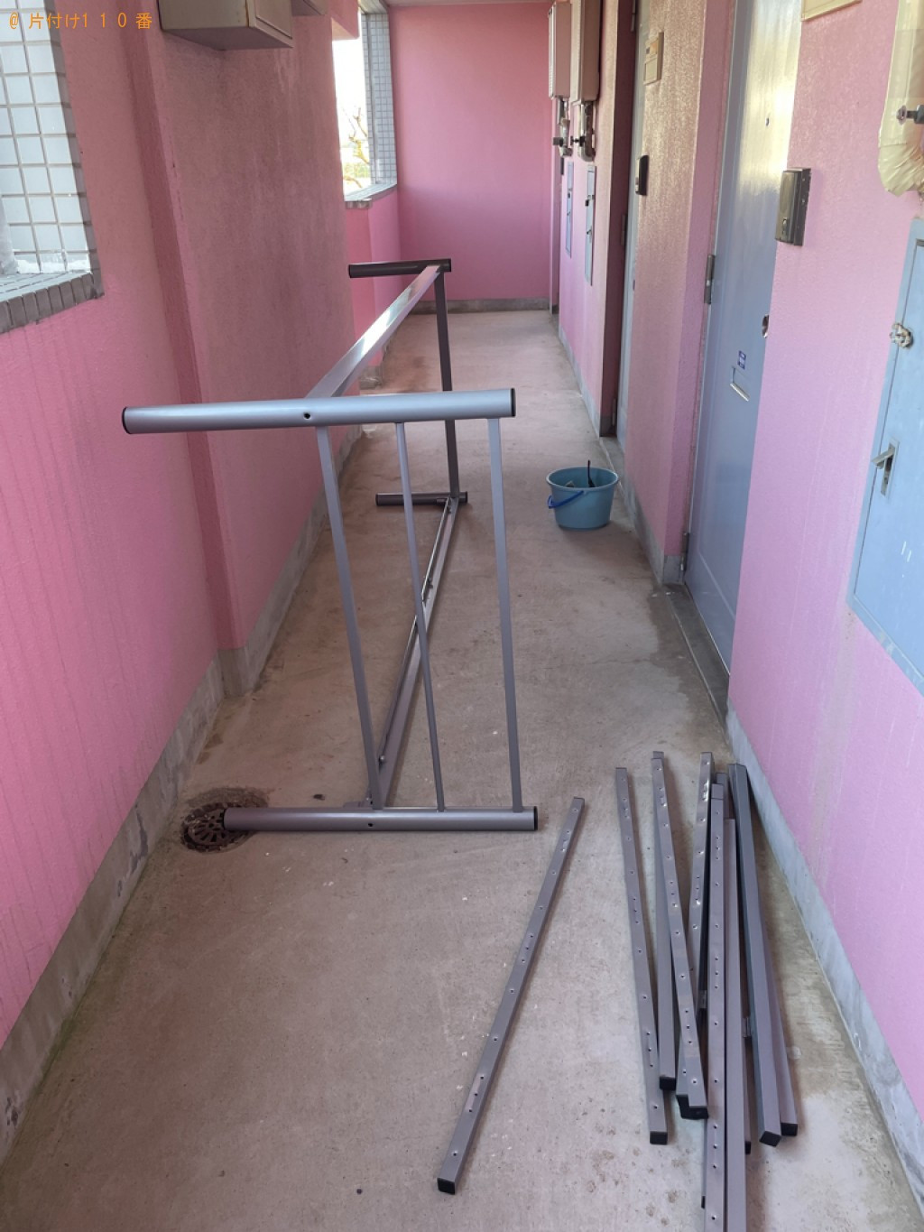 【富山市】シングルベッドの回収・処分ご依頼　お客様の声