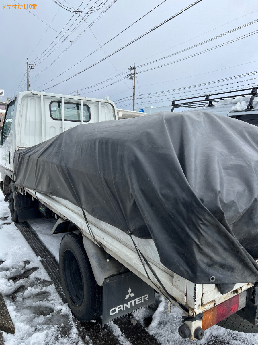 【魚津市】衣類、段ボール、一般ごみ等の回収とハウスクリーニング