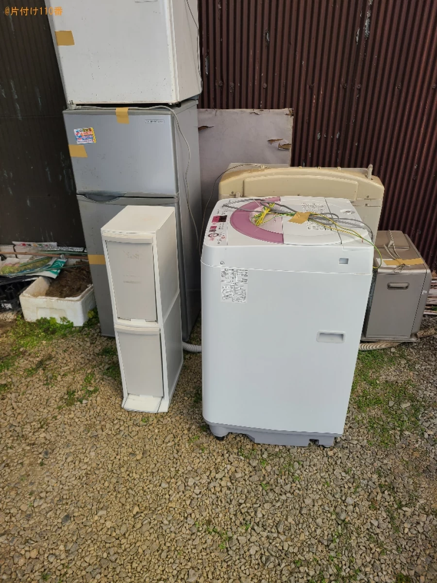冷蔵庫、洗濯機、空気清浄機、ホットプレート、空気清浄機等の回収