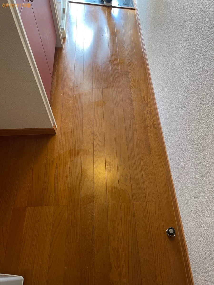 冷蔵庫内のクリーニングと一般ごみの回収・処分ご依頼　お客様の声