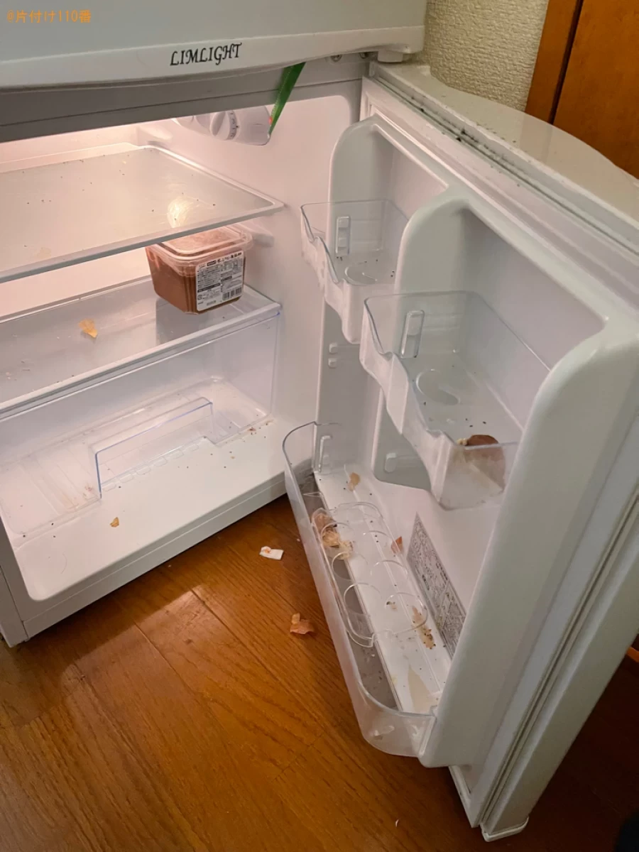 冷蔵庫内のクリーニングと一般ごみの回収・処分ご依頼　お客様の声