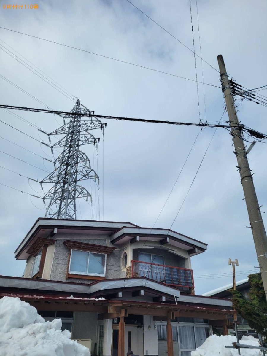 雪かき、屋根の雪下ろし作業ご依頼　お客様の声